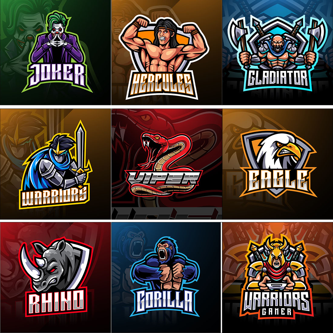 Gaming Logo Game Logo Templates from GraphicRiver