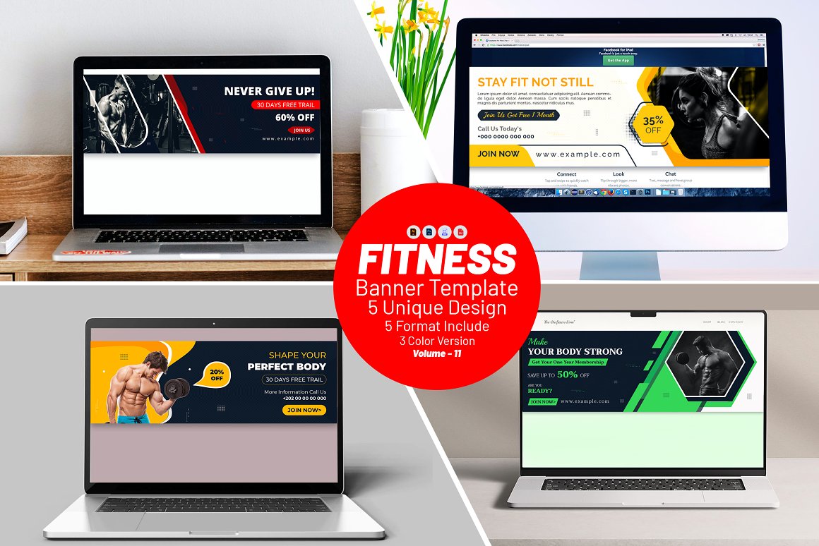 gym fitness banner 503