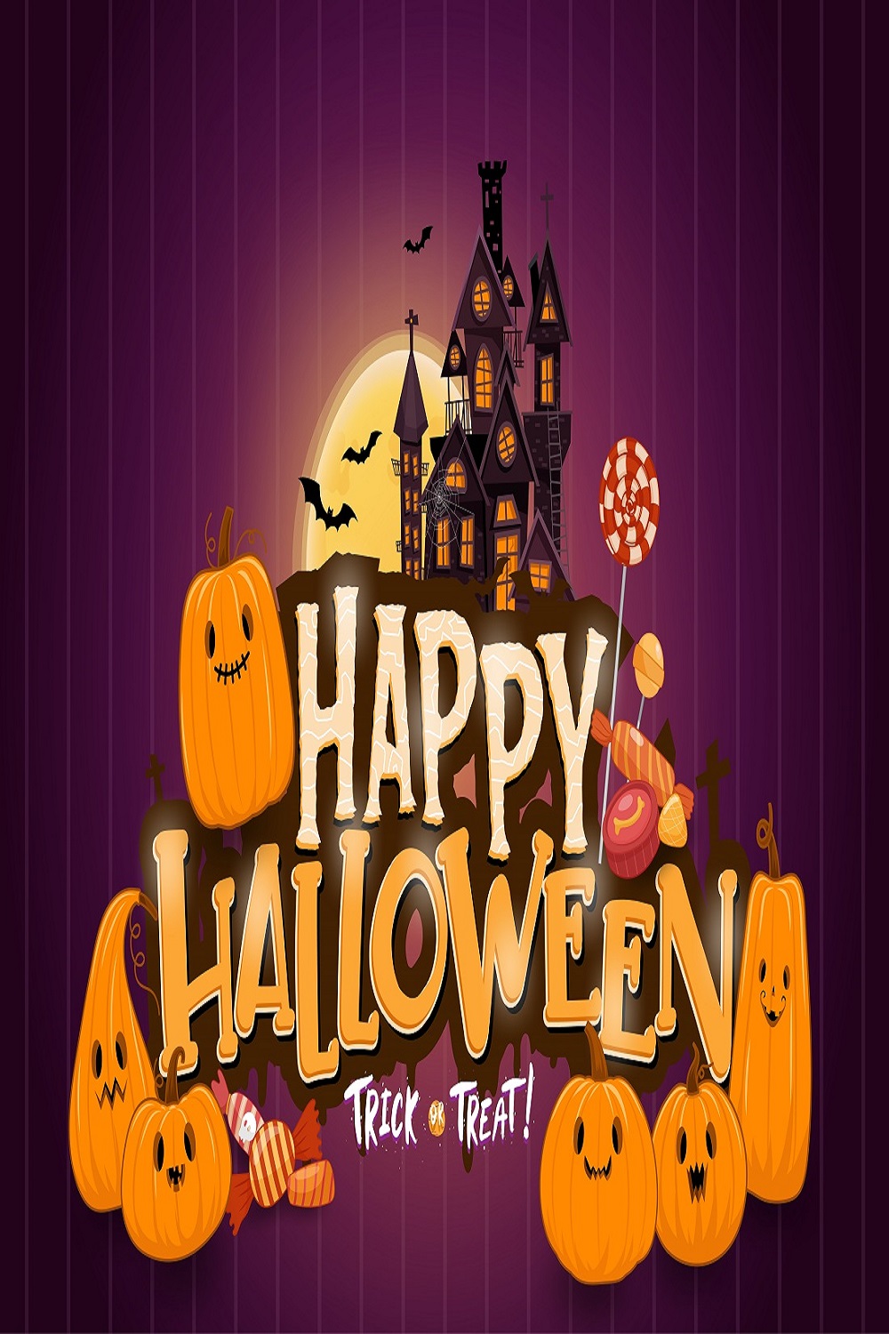 Happy Halloween background template darkness pinterest preview image.