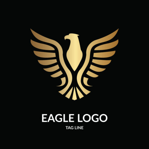 Heraldic Eagle Logo Template cover image.
