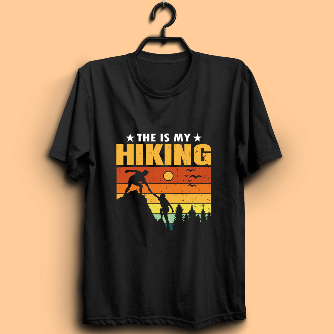 hiking t shirt design04 602