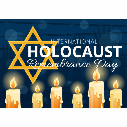 13 International Holocaust Remembrance Day Illustration cover image.