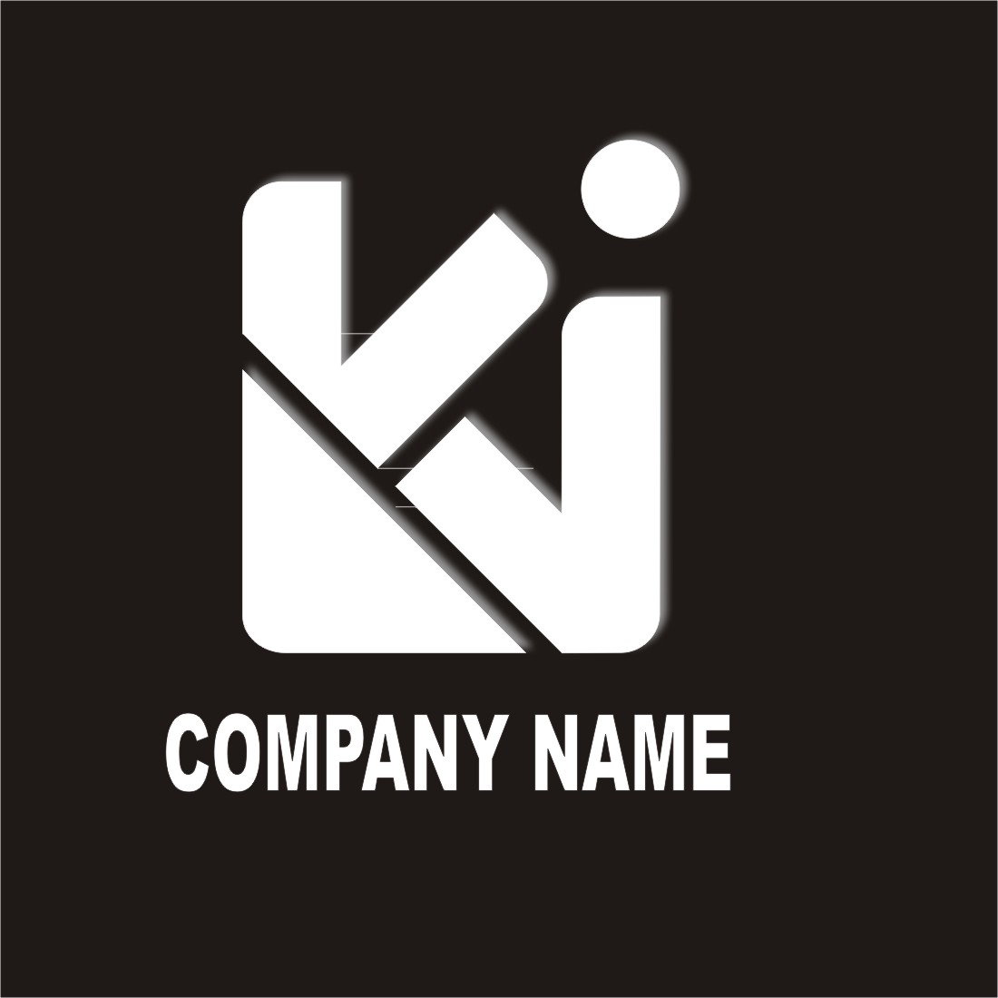 ''K'' monogram logo preview image.
