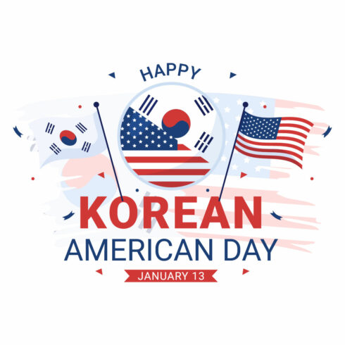 13 Korean American Day Illustration cover image.