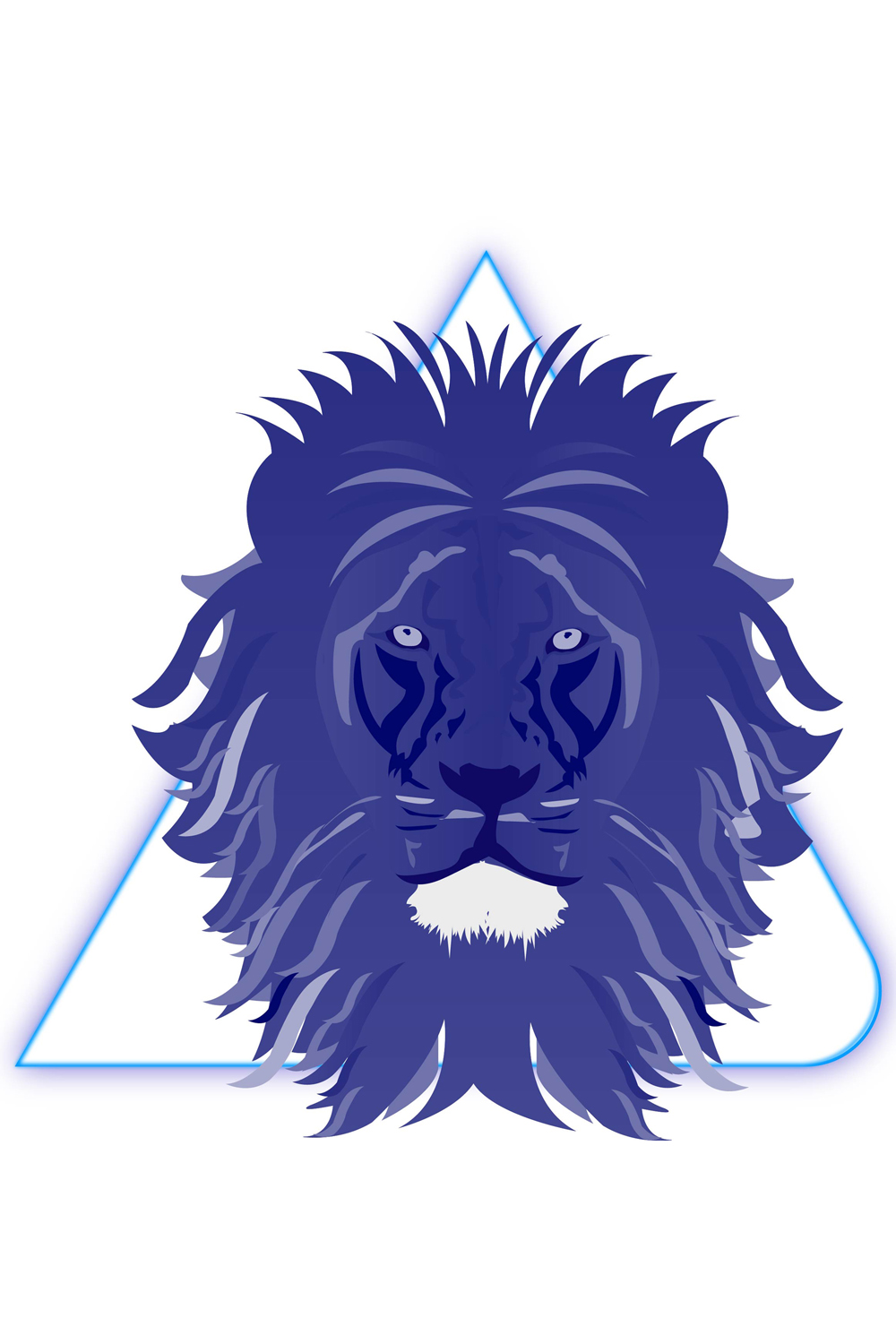 Logo for Lion pinterest preview image.