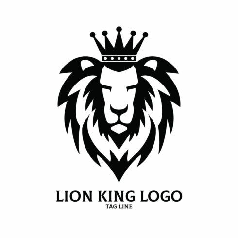 Lion King Logo Template cover image.