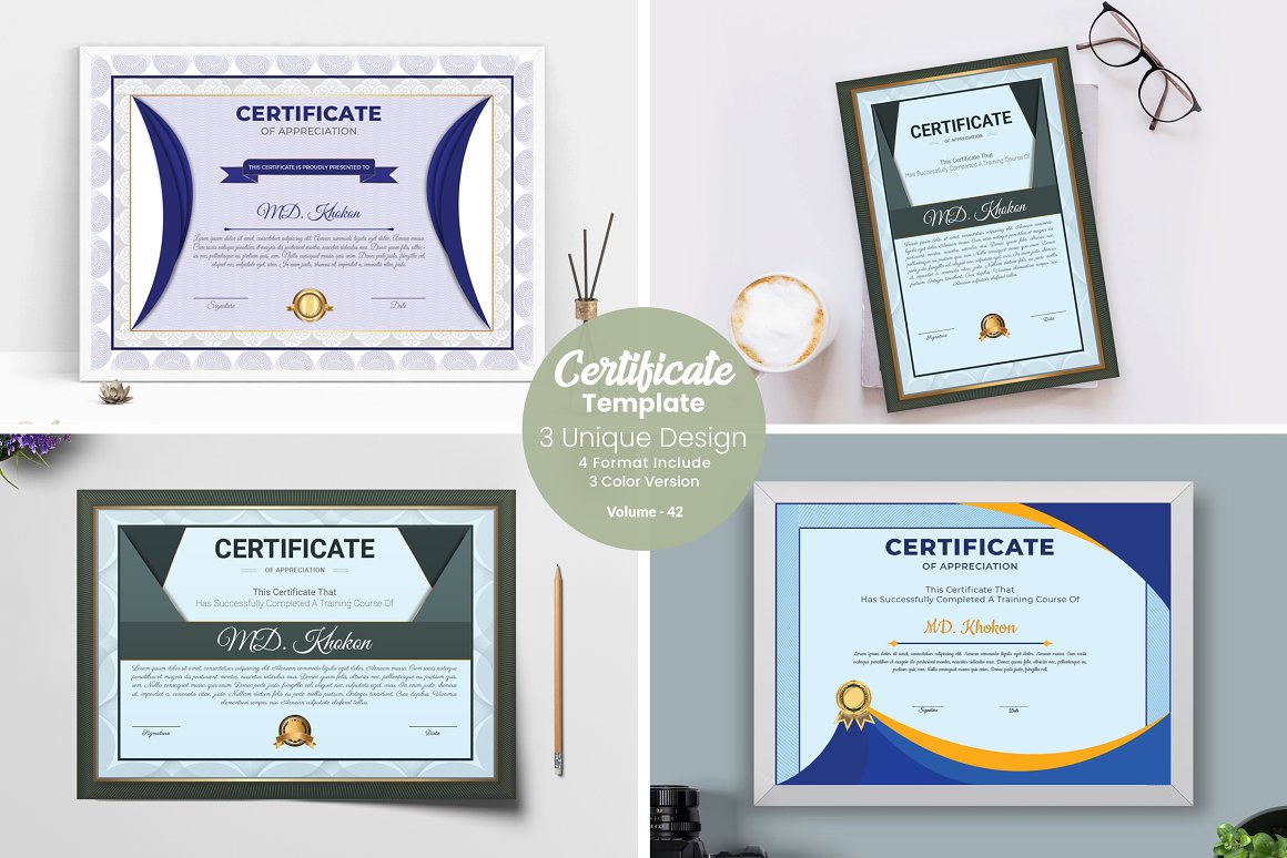 main file luxury certificate template vl 42 631