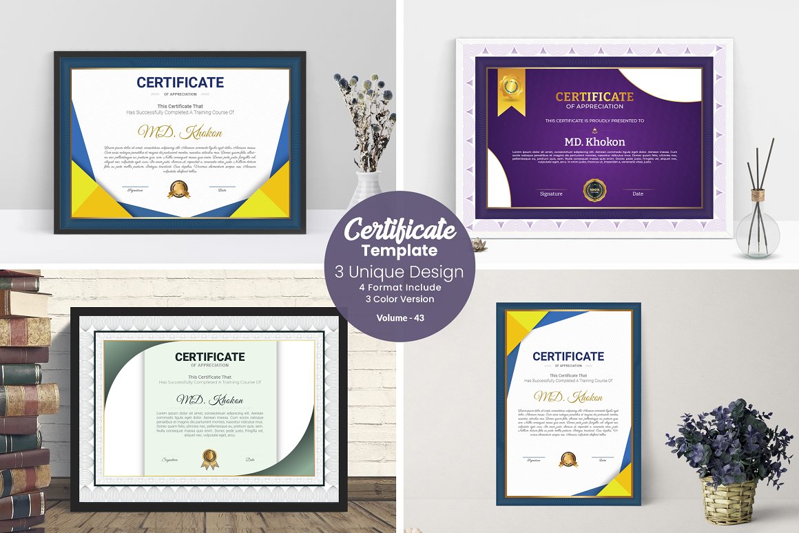 main file luxury certificate template vl 43 937