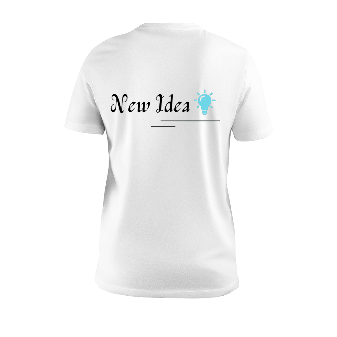 T-shirt design for printing - New Idea cover image.
