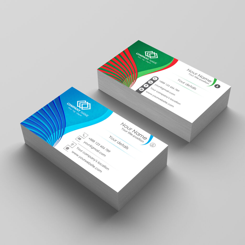 1 sided Business Cards - MasterBundles