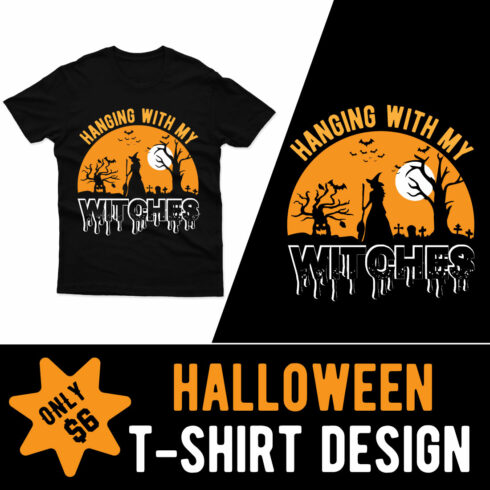 Halloween t shirt design…… cover image.
