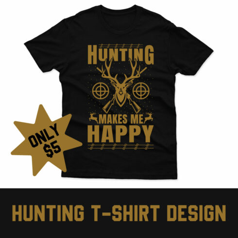 Hunting T-shirt Design…… cover image.