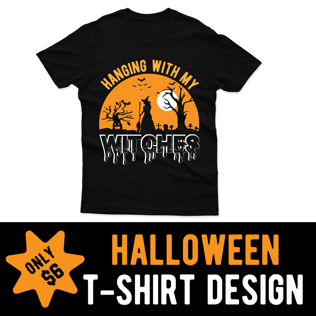 Halloween t shirt design…… preview image.