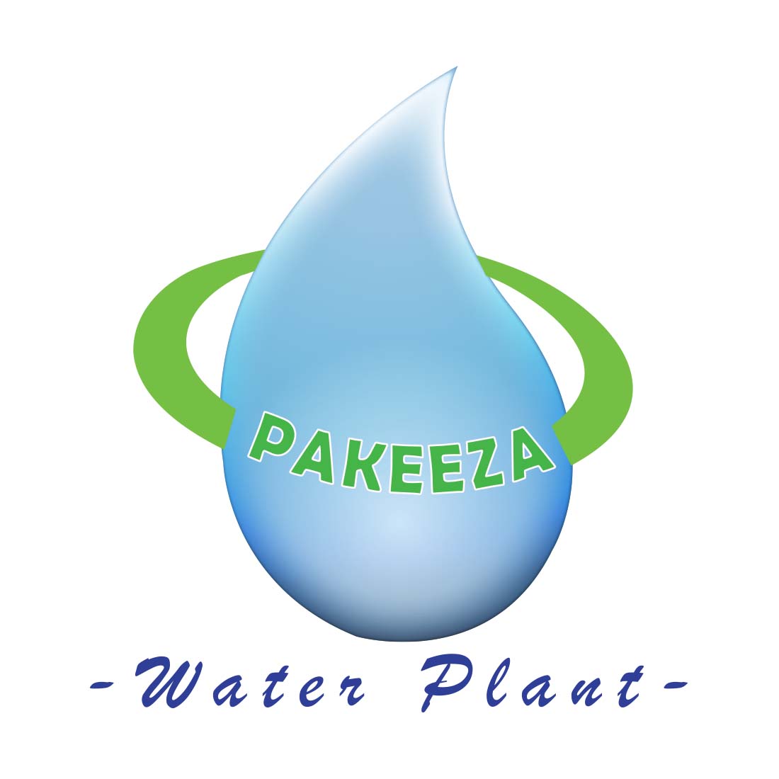 Creative Water Plant Emblem cover image.