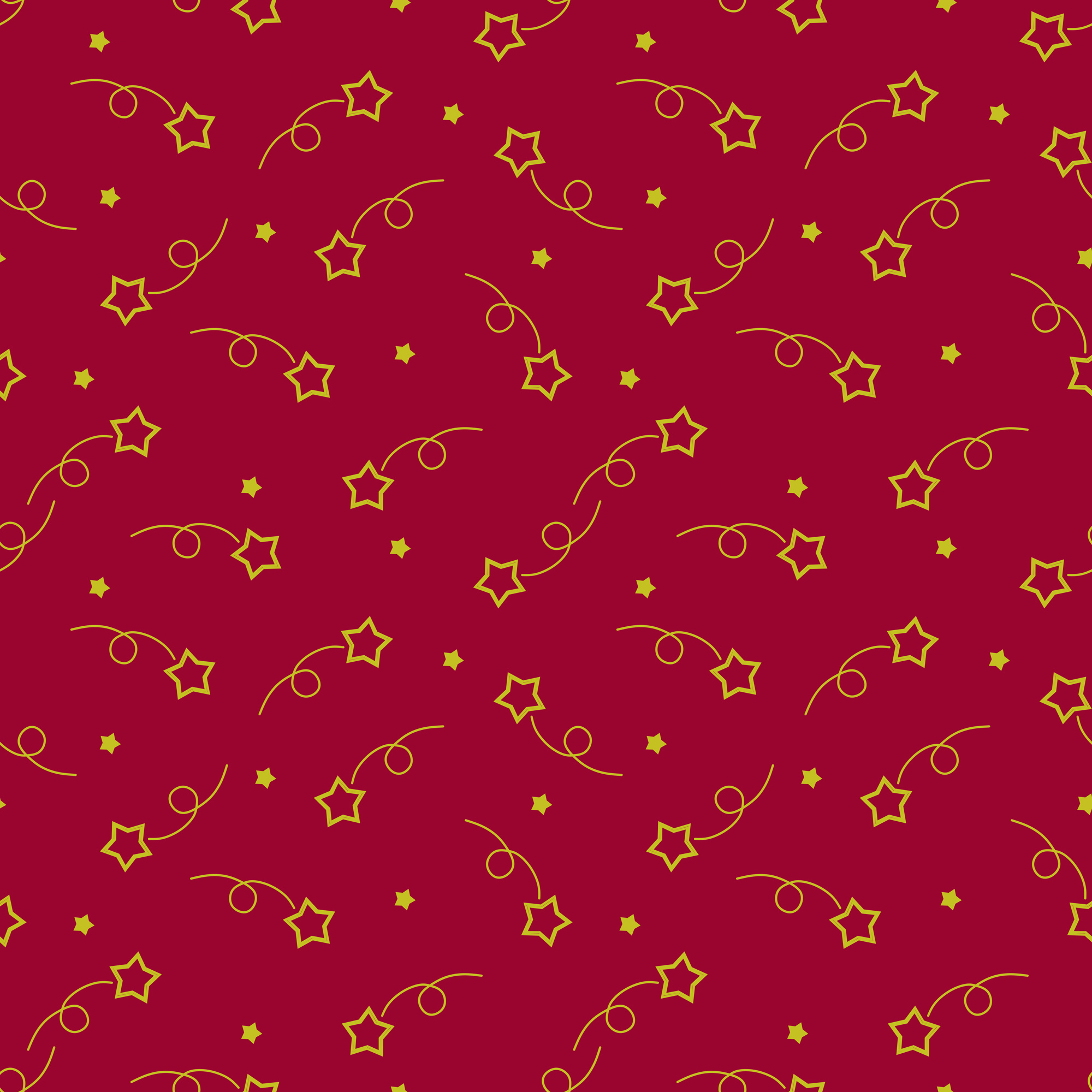 pattern 1 gold stars 2x2 plum 922