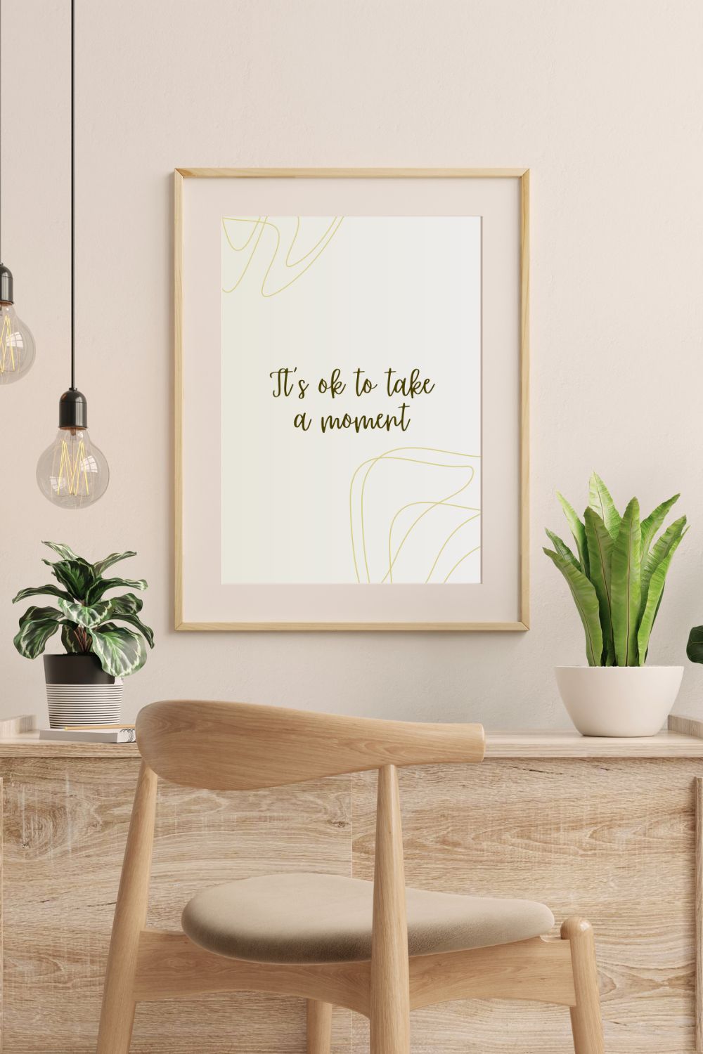 Inspirational Printable Wall Art | Quote Wall Art pinterest preview image.