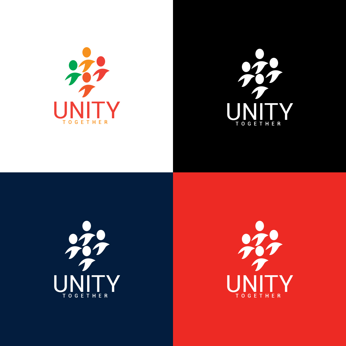 Unity Logo 2 Design Concepts preview image.