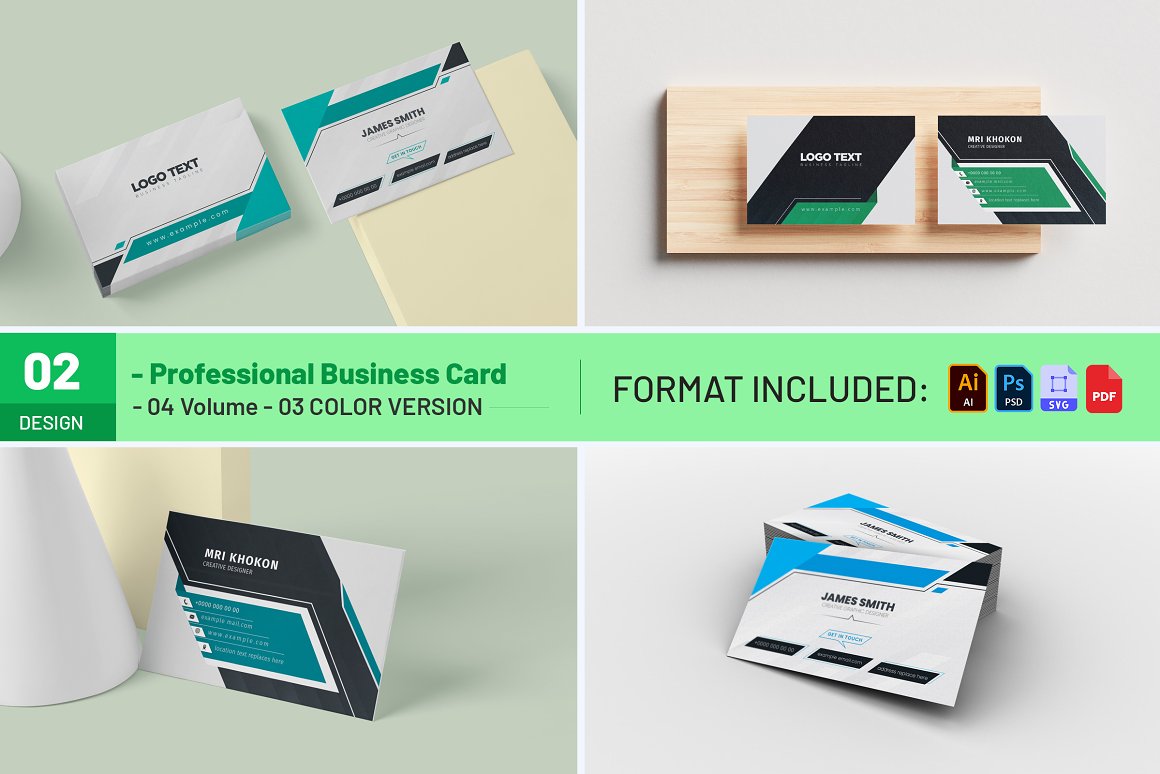 professional business cards 103