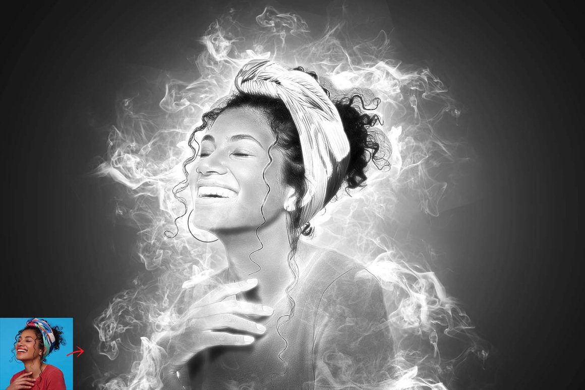 realistic smoke photo effect 11 770