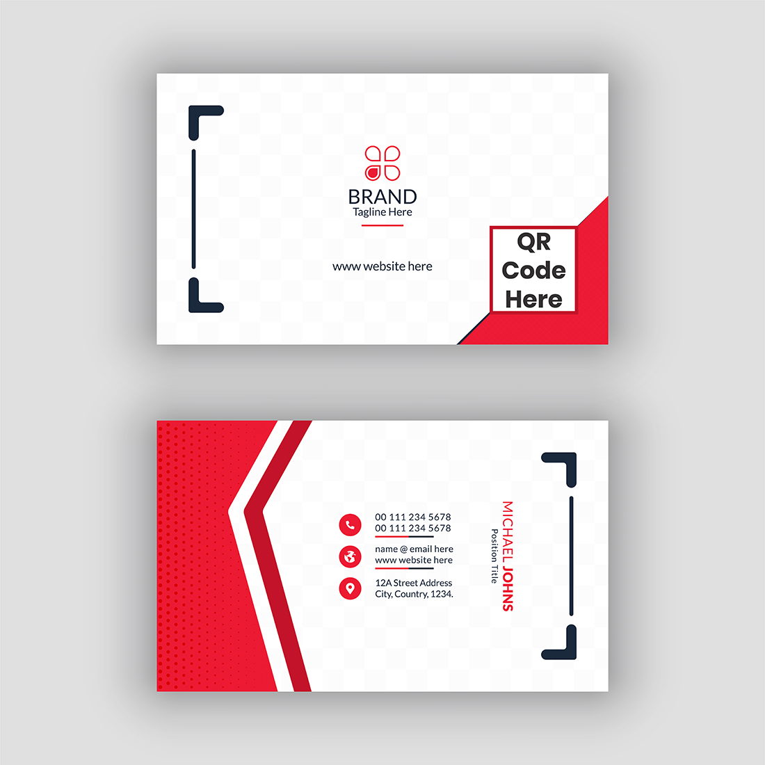 Restaurant Fast Food Business Cards cover image.