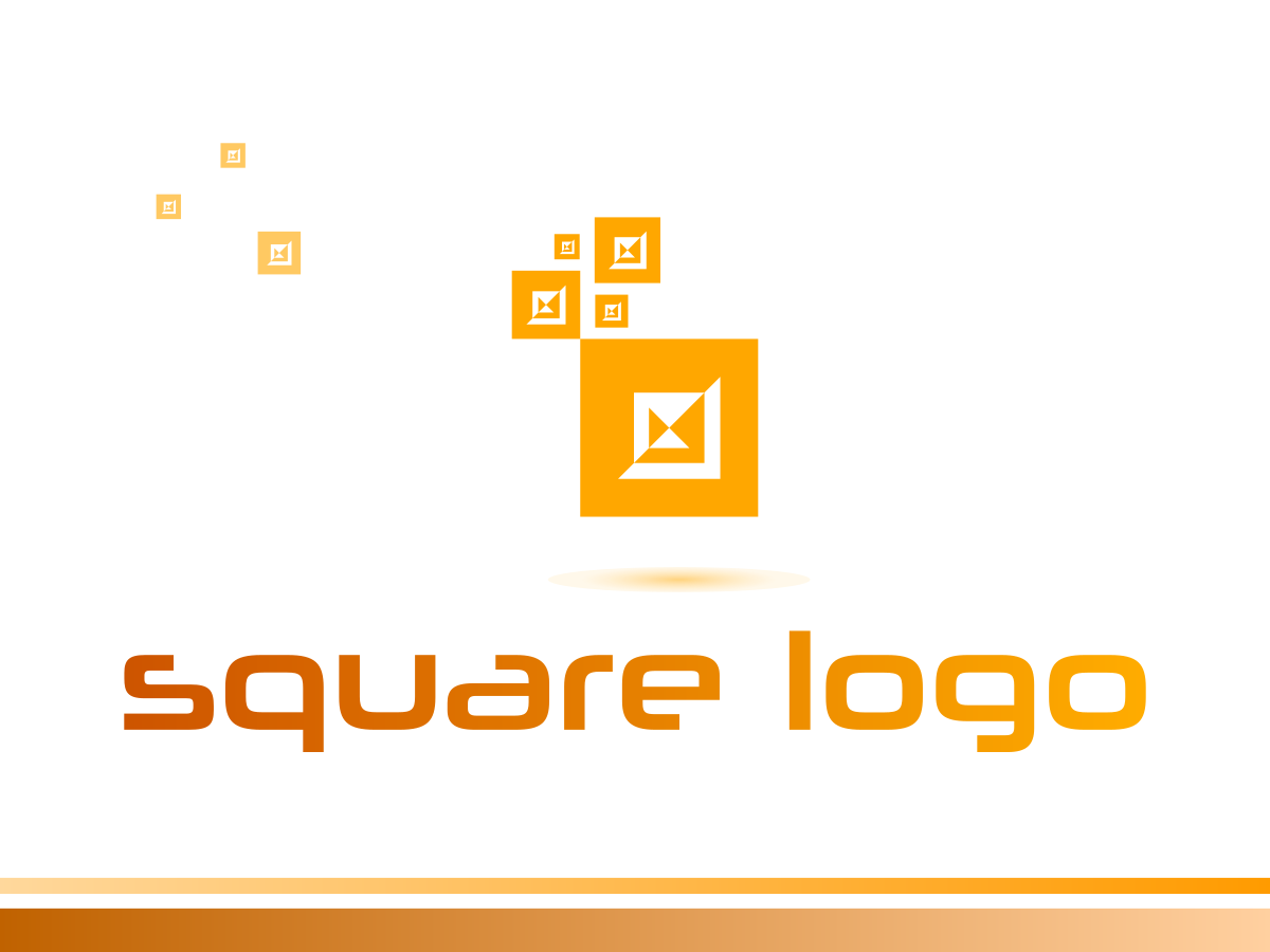 square abstract logo 245