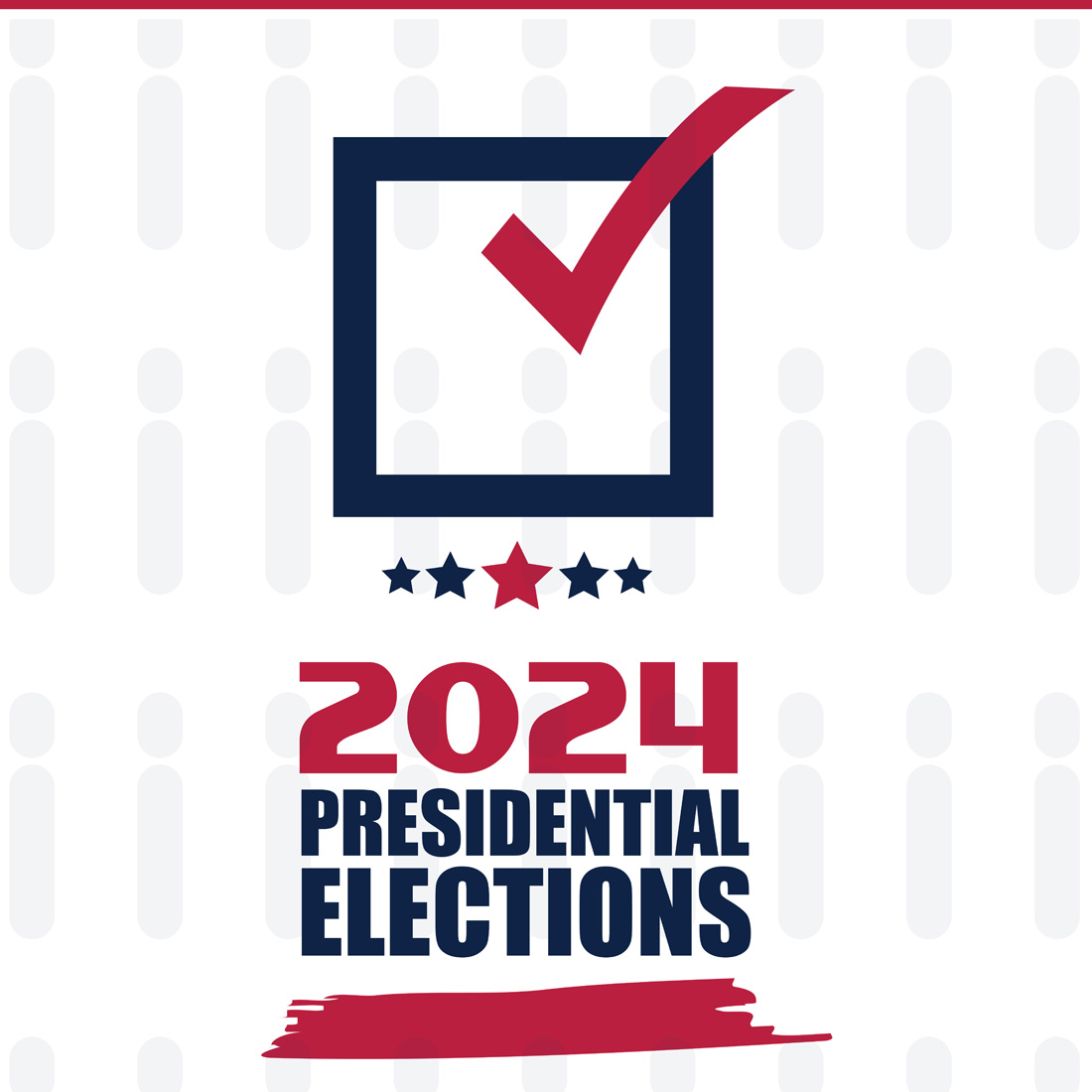 2024 US Elections Poster design MasterBundles