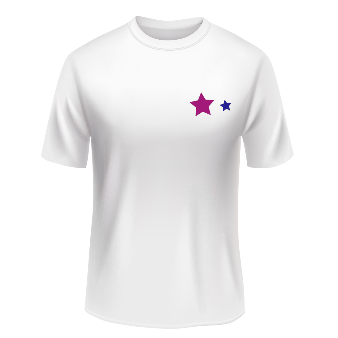 T-shirt design for printing - Moon | Stars preview image.