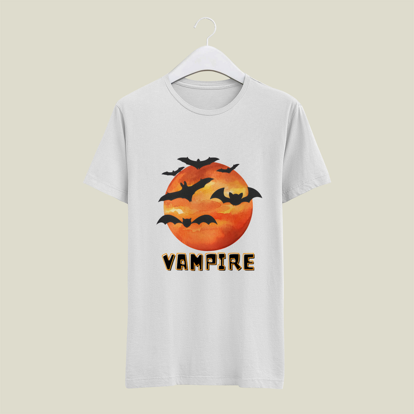 Transcend Time and Elegance with the "Vampiric Allure" cool tee Design cover image.