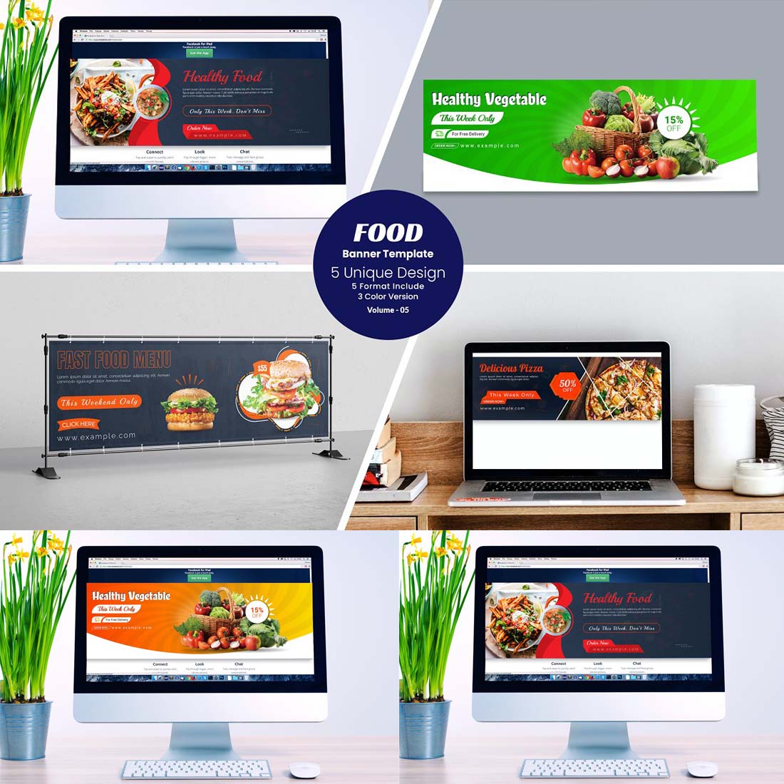 Food Sliders & Feature Templates cover image.