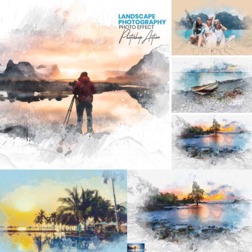 Landscape Photography Watercolor cover image.