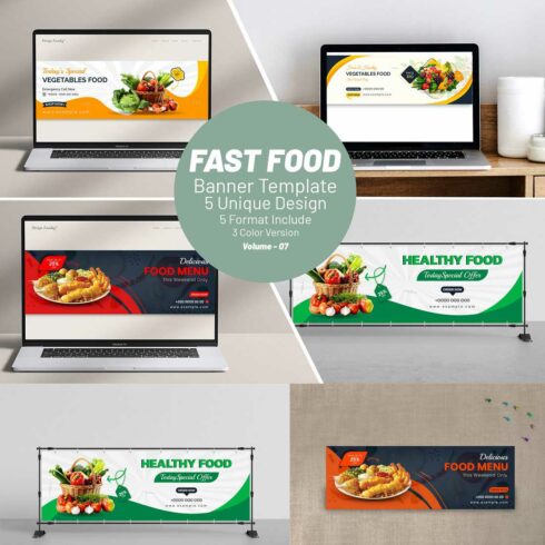 Food Sliders & Feature Templates cover image.