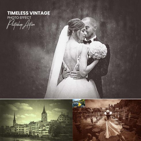 Timeless Vintage Photo Effect cover image.