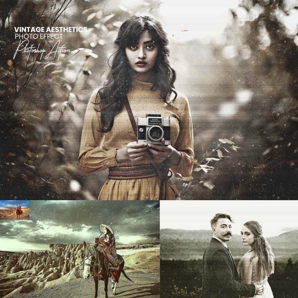 Vintage Aesthetics Photo Effect - MasterBundles