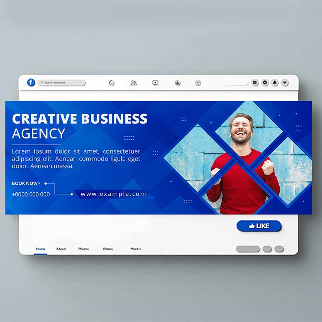 Business Facebook Cover Bundle preview image.