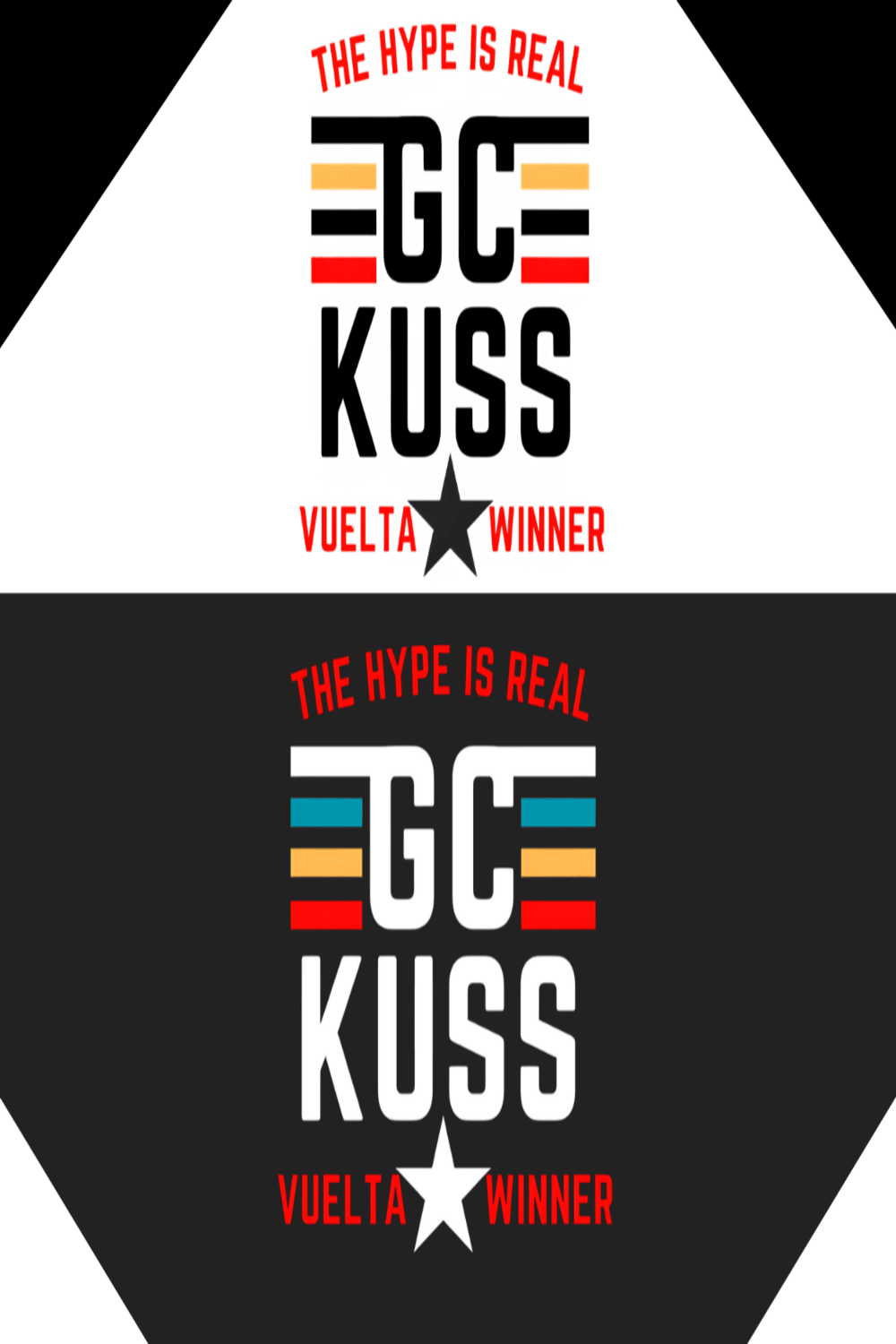 CASUAL GC KUSS COOL T-Shirt Design,2 COLOUR BLACK & WHITE,VERY STYLESH,UNIQUE pinterest preview image.