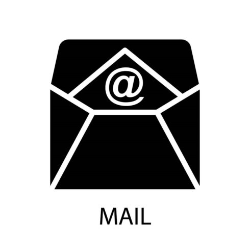 VECTOR COMMUNICATION ICON SET FILL IN BLACK VERSION - MasterBundles