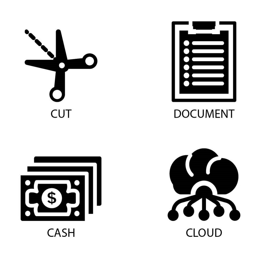 VECTOR WEB ICON SET FILL IN BLACK VERSION - MasterBundles