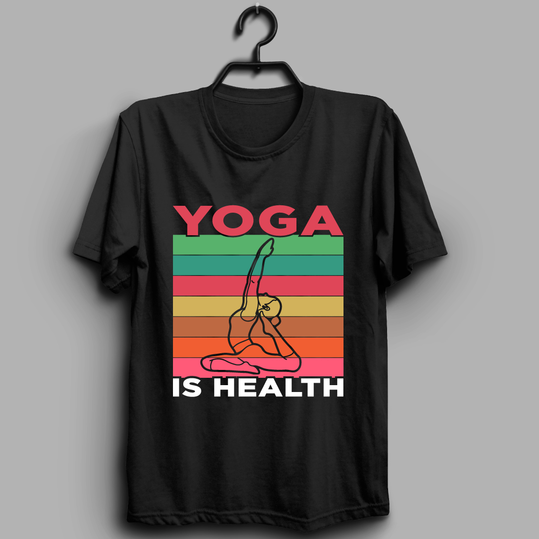 Yoga T shirt Design Bundle - MasterBundles
