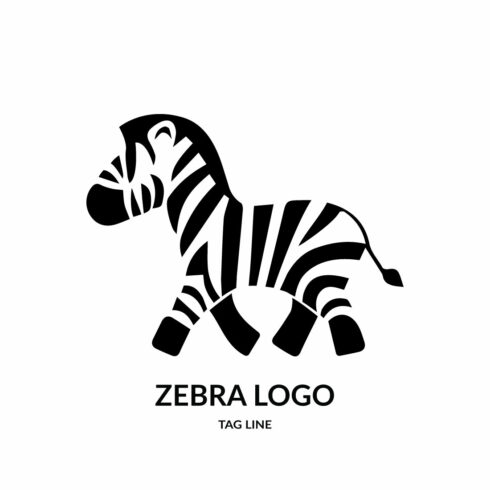 Zebra Logo Template cover image.