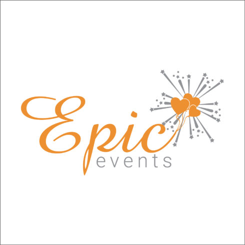 Events Management Logo or Icon Design Vector Image Template cover image.