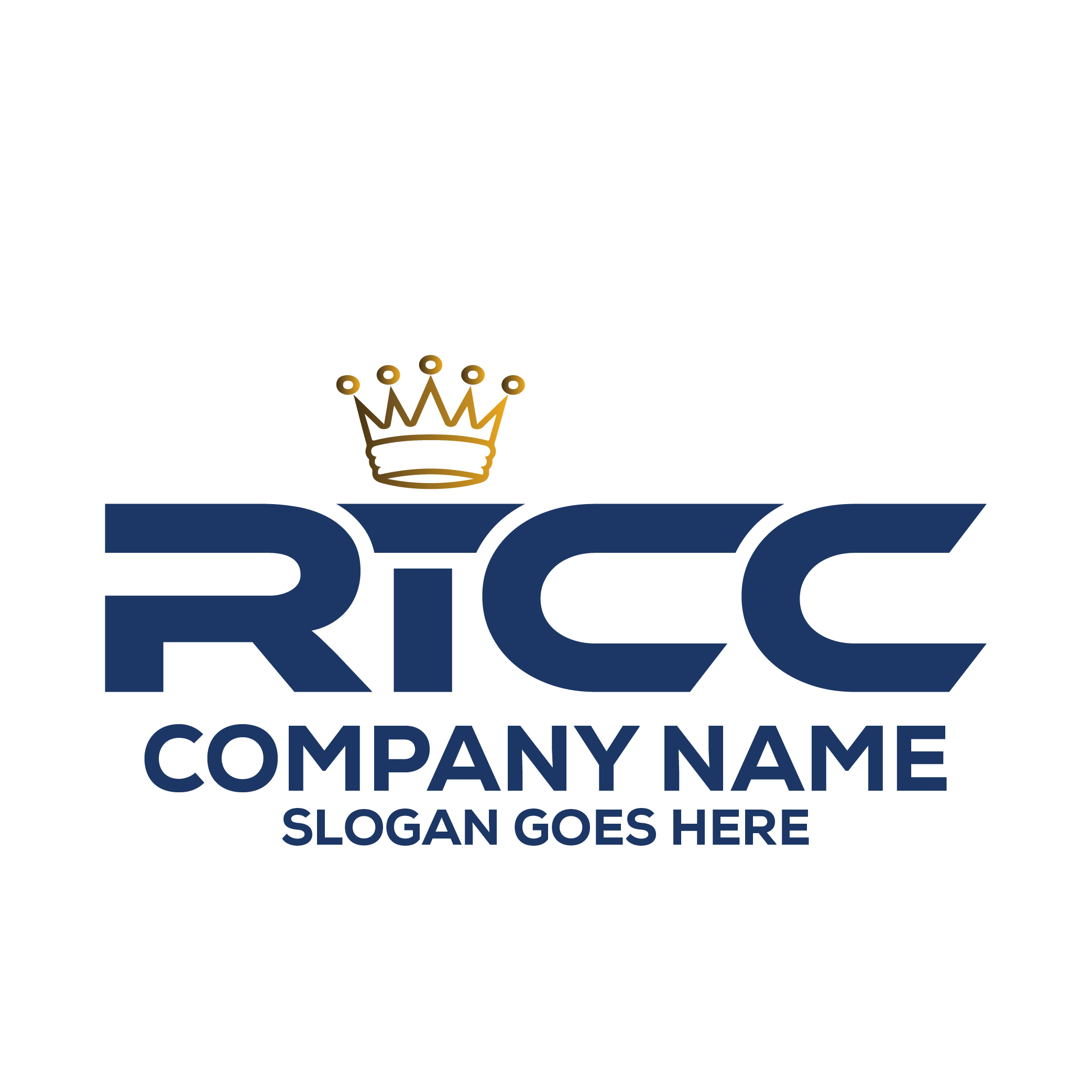Letter RTCC Logo Design Vector Image Template cover image.