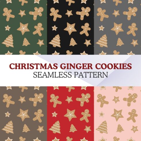 Christmas Ginger Cookies Seamless Pattern [Sphinx Creatus] cover image.