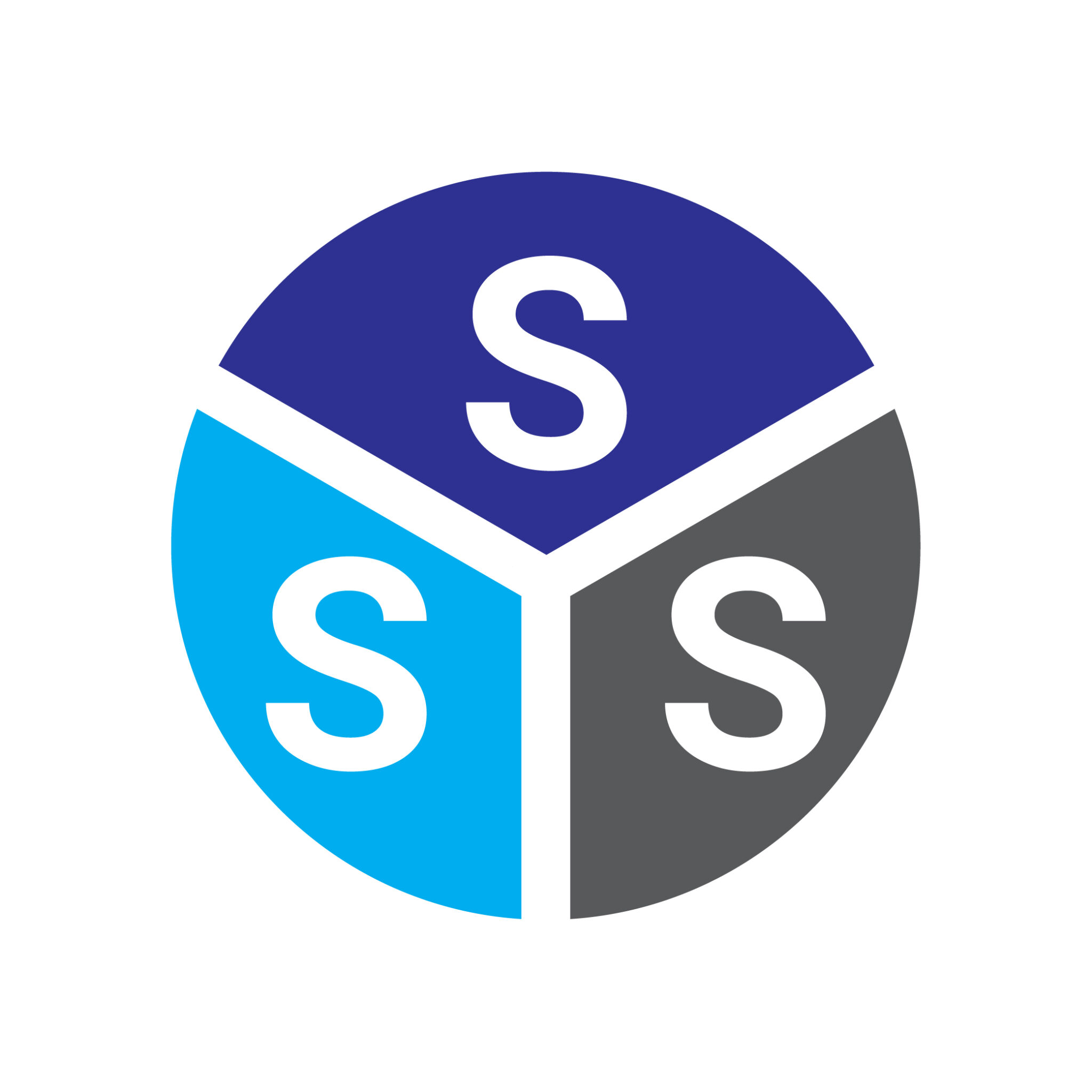 Letter SSS Logo or Icon Design Vector Image - MasterBundles