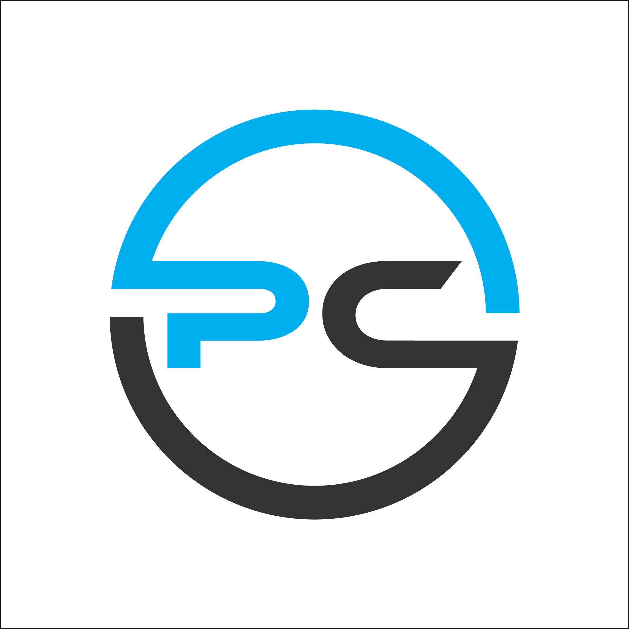 Creative Photography PC Letter Logo Design - TemplateMonster