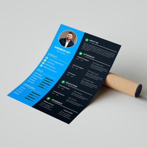 Achieve career success with our sleek, modern templates cover image.