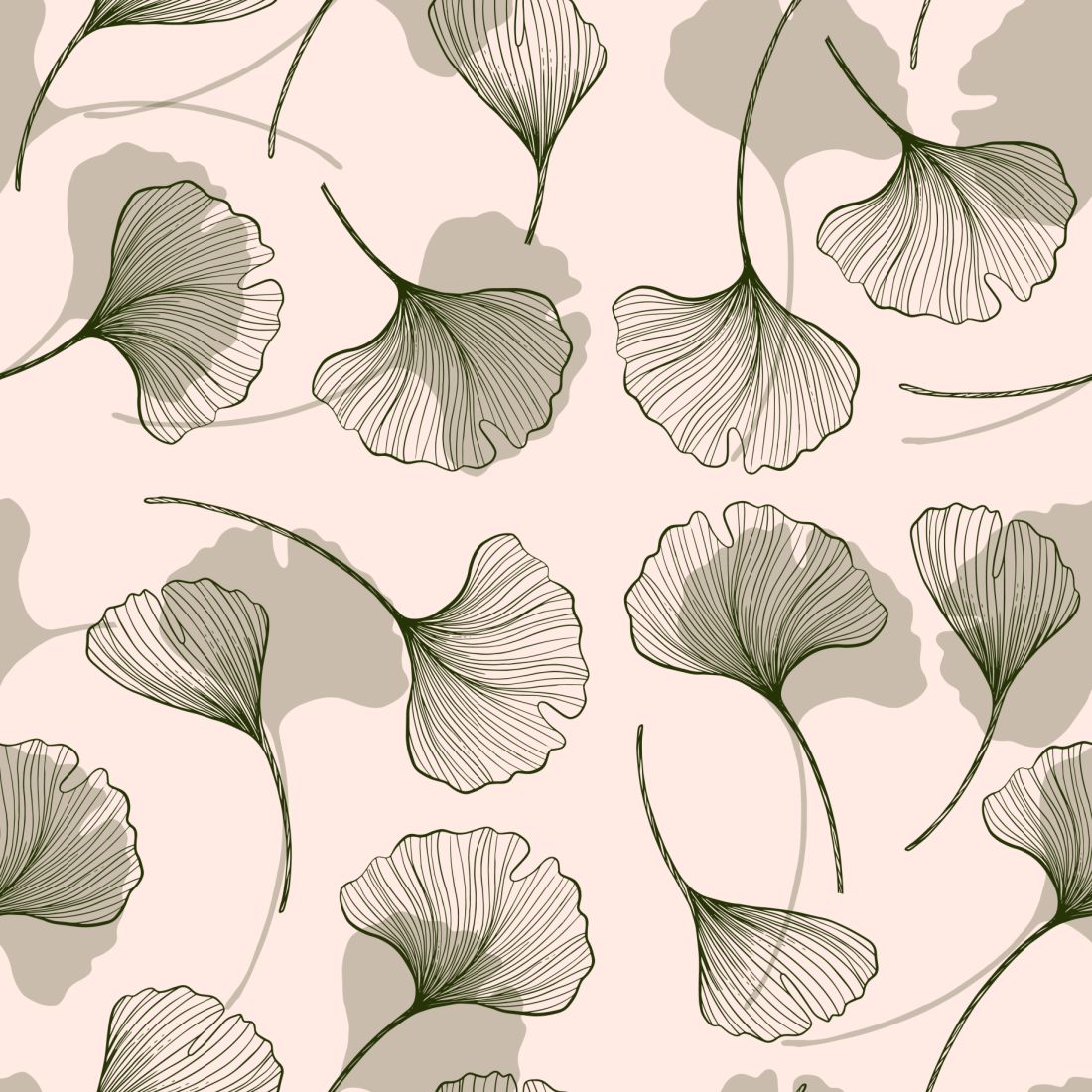 leaf_pattern_template Background preview image.