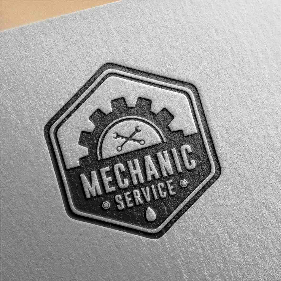 12 mechanic service logo design collection 4 990