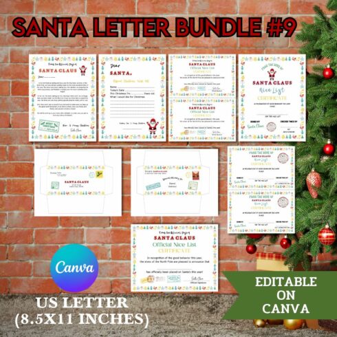 Santa Letter Bundle #9 cover image.