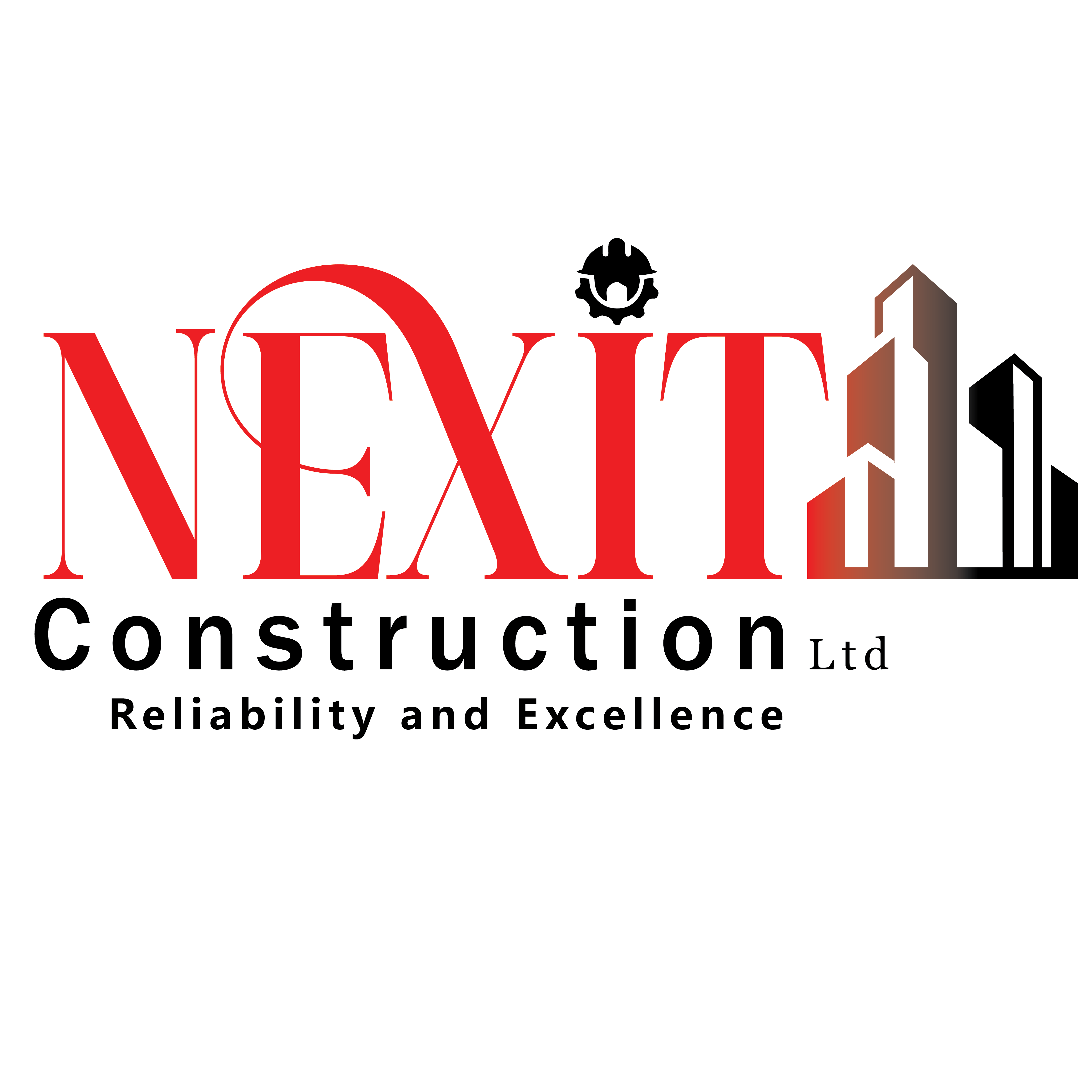 Nexit construction Logo preview image.