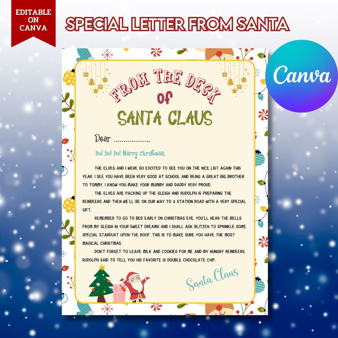 Santa Letter Bundle #10 preview image.